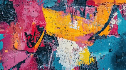 Vibrant layers of textured paper create a mesmerizing gradient pattern
