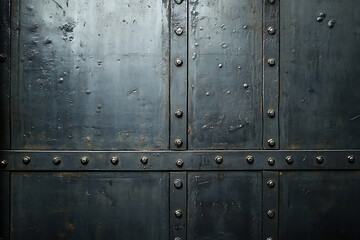 Fototapeta premium Old rusty metal door