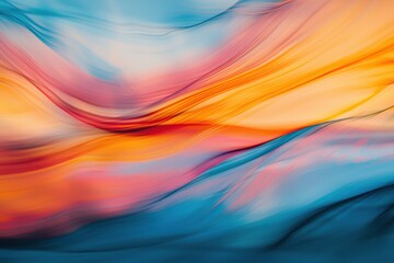 Abstract Colorful Waves