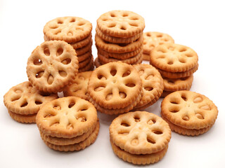 Peanut biscuits are golden, crisp, and nutty treats that combine a rich peanut flavor with a delicate, crumbly texture