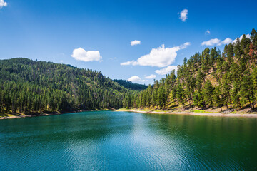 Pactola Lake is the largest and deepest reservoir in the Black Hills National Forest, boasting 14...