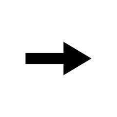 Arrow icon logo design. Arrow sign and symbol for web design.