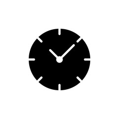 Clock icon logo design. Time sign and symbol. watch icon