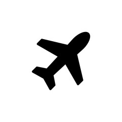 Obraz premium Plane icon logo design. Airplane sign and symbol. Flight transport symbol. Travel sign. aeroplane