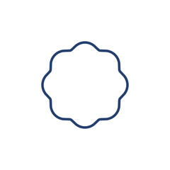 Badge icon Outline icon sign