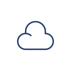 Cloud icon Outline icon sign