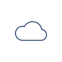 Cloud icon Outline icon sign