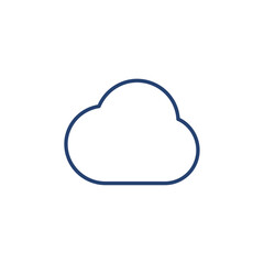 Cloud icon Outline icon sign
