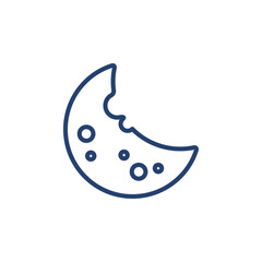 Cookie icon Outline icon sign