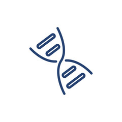 DNA icon Outline icon sign