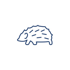 Hedgehog icon Outline icon sign