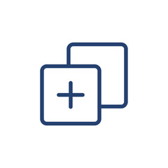 Newly build icon Outline icon sign