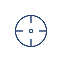 Target icon Outline icon sign