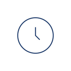 Time icon Outline icon sign