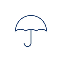 Umbrella icon Outline icon sign