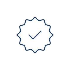 Verified icon Outline icon sign