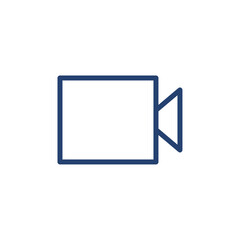Video icon Outline icon sign