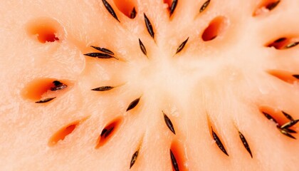 Close-up of a juicy watermelon slice