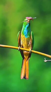 hummingbird on a branch