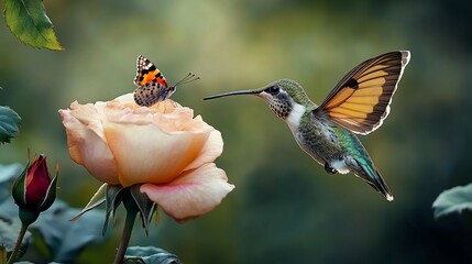 butterfly on flower