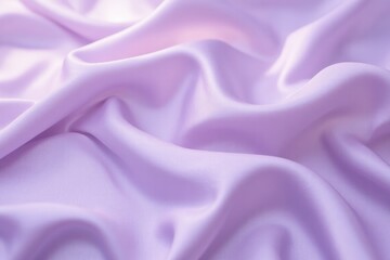 Obraz premium Soft Lilac Satin Fabric Texture for Elegant Background Design