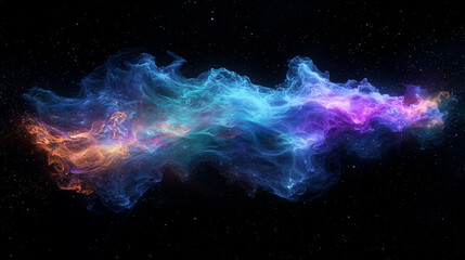 abstract background with smoke