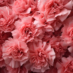 Collection of Light Pink Fabric Flowers