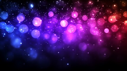 Abstract Background with Blue Purple Pink Lights