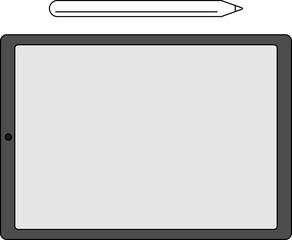 Obraz premium 타블렛