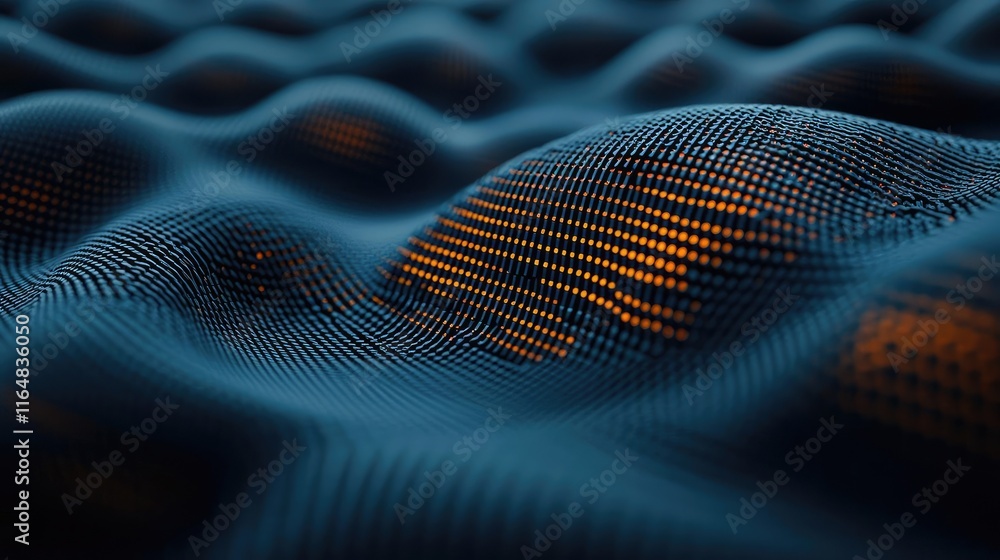 Poster noise abstract background concept. abstract representation of waves, showcasing a blend of blue and 