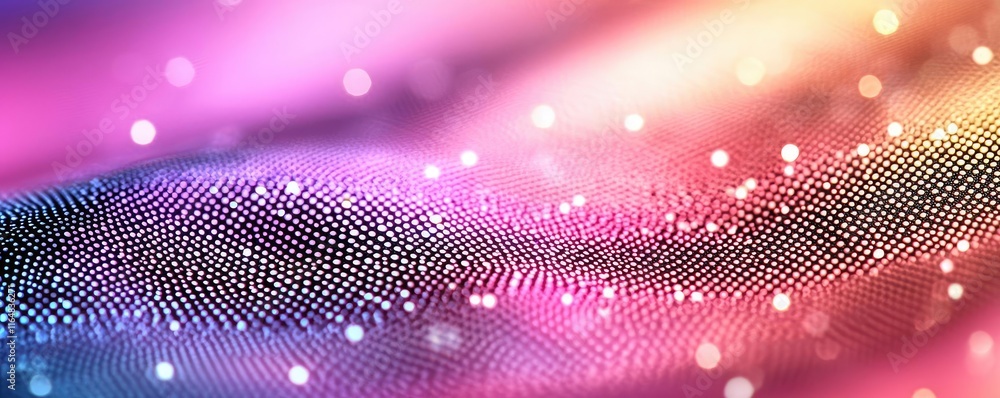Poster starry abstract background idea. colorful abstract design with vibrant waves and sparkling lights in