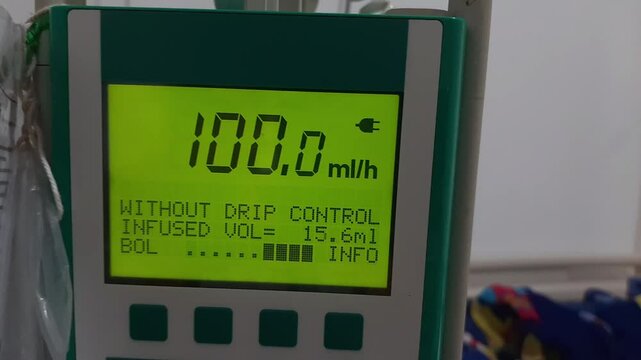 An infusion pump infusomat volumetric