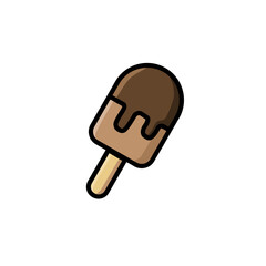 ice cream isolated on white background