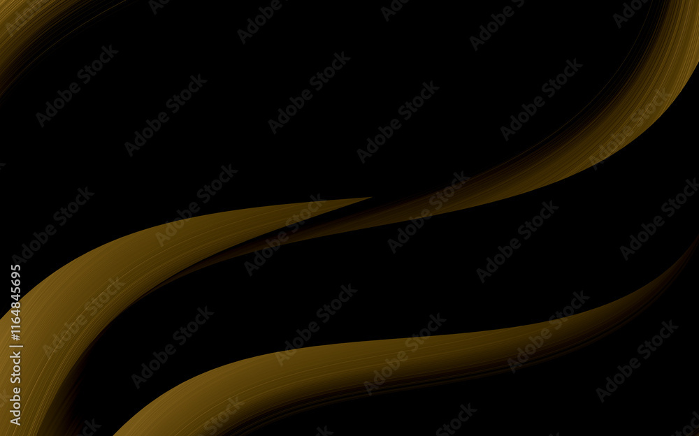 Leinwandbilder abstract black and gold are light with white the gradient is the surface with templates metal textur