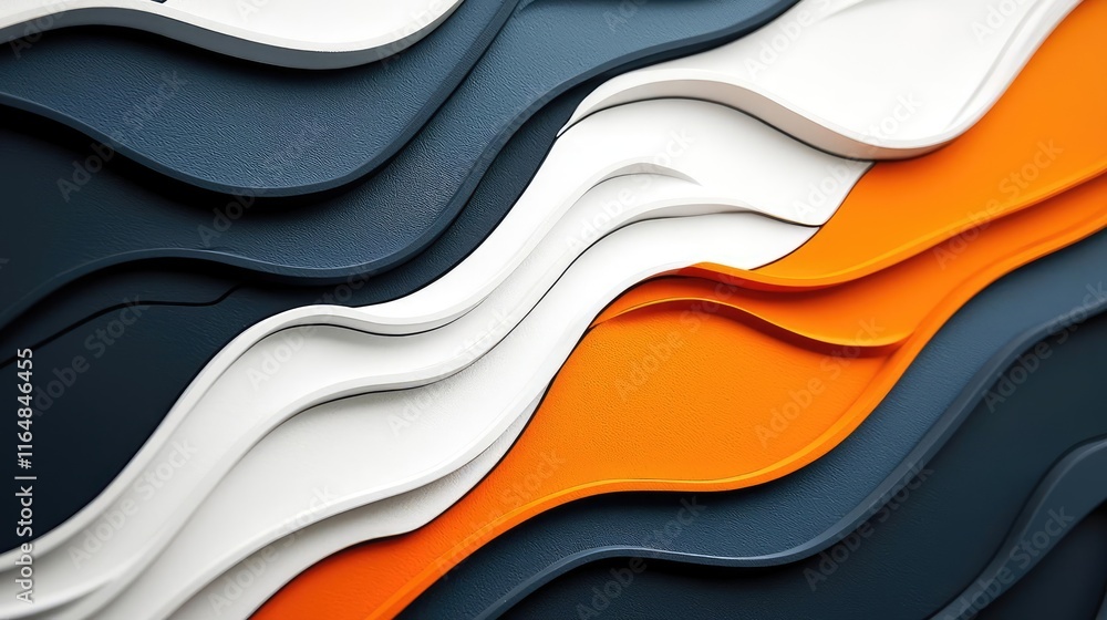Poster graffiti abstract background idea. vibrant abstract wave pattern with contrasting colors in a modern