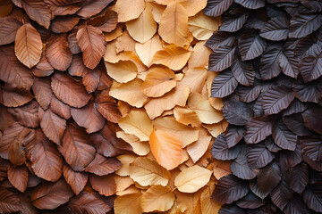 Autumn Leaf Background Illustration