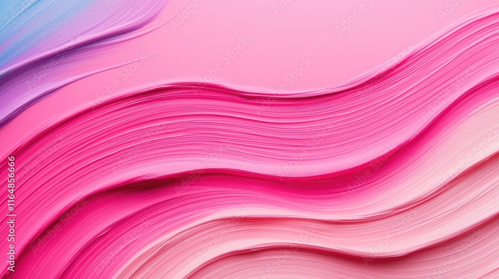 Poster graffiti abstract background idea. a vibrant abstract wave of pink and purple colors creating a visu