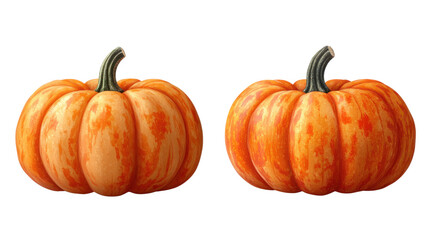 Obraz premium pumpkin isolated on white background