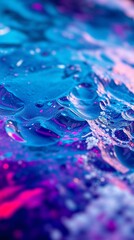 colorful water