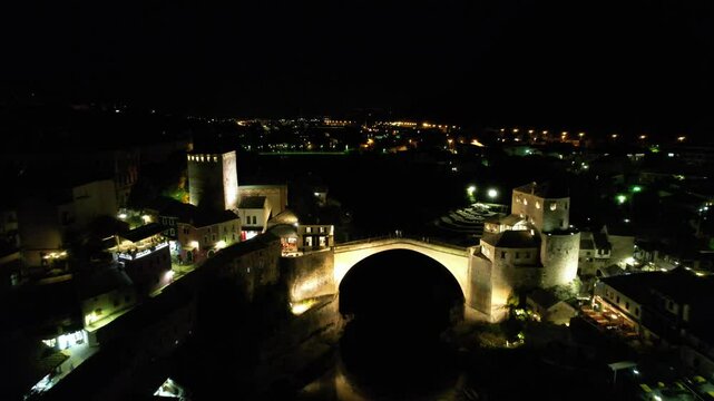 Night Lighting Mostar