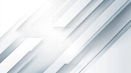 Abstract Grey and White Background with Dynamic Lines for Modern Design and Creative Projects