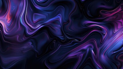 Obraz premium Abstract swirling patterns in deep colors create a mesmerizing visual effect.