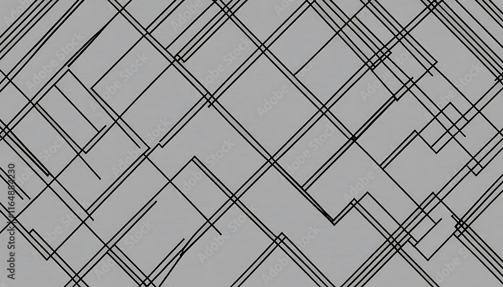 Poster abstract grey background with intersecting lines