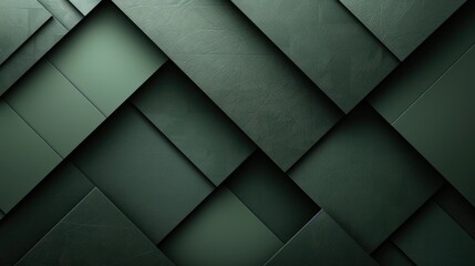 A textured background featuring overlapping dark green panels, ideal for design purposes.