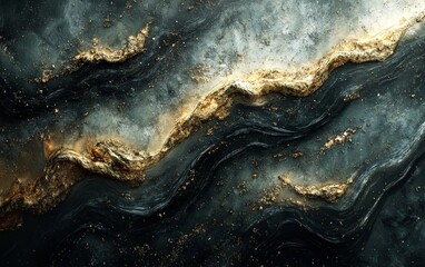 Enigmatic, shifting forming abstract complexity. Generative AI