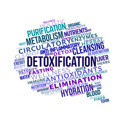 Detoxification Word Cloud