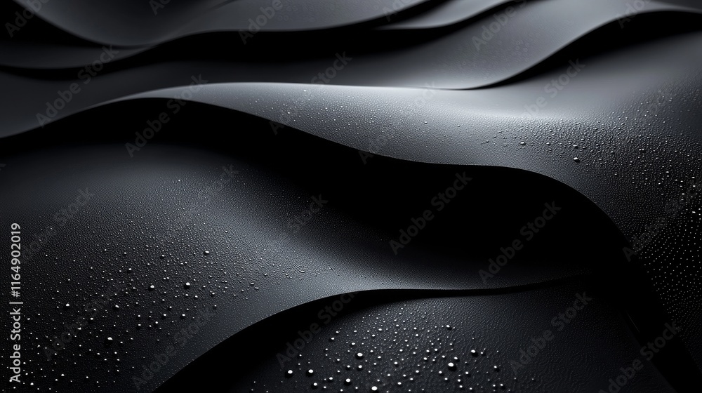 Poster minimalistic black gradient wallpaper with smooth transitions and sleek design, ideal for creating a