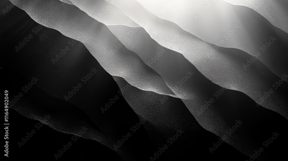 Poster minimalistic black gradient wallpaper with smooth transitions and sleek design, ideal for creating a