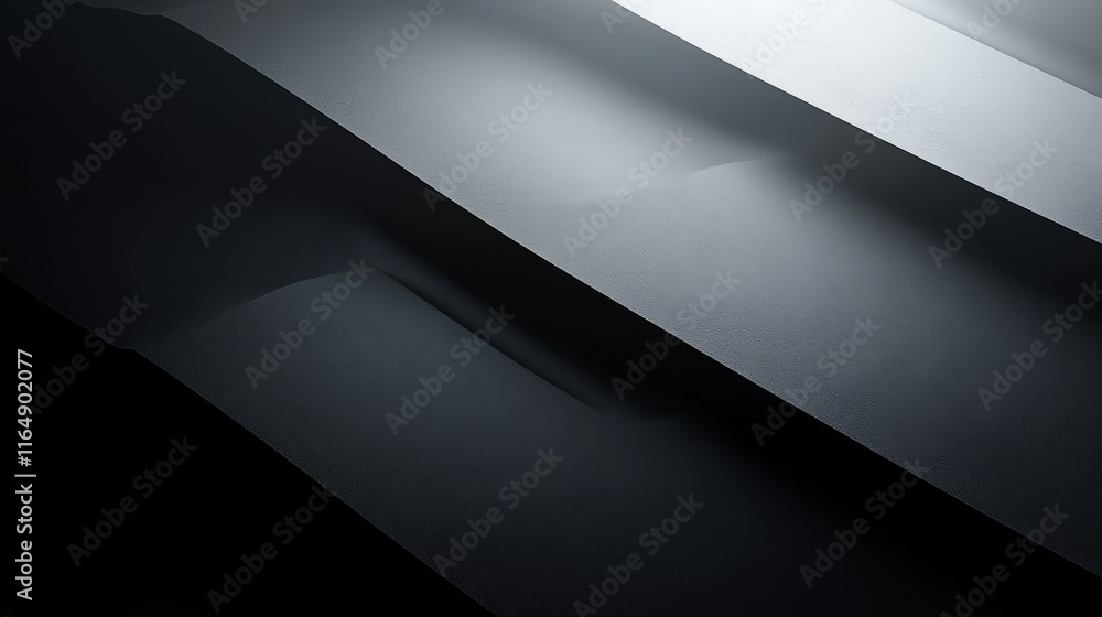 Poster minimalistic black gradient wallpaper with smooth transitions and sleek design, ideal for creating a