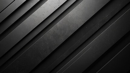 Obraz premium Minimalistic black gradient wallpaper with smooth transitions and sleek design, ideal for creating an elegant and sophisticated atmosphere in modern interiors or digital spaces.
